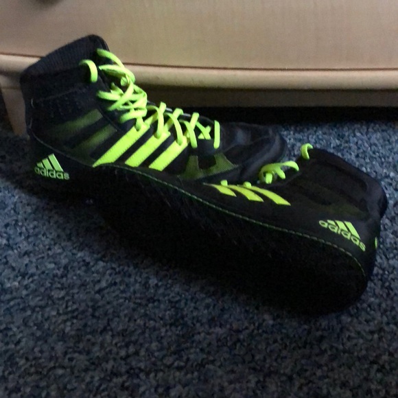 These are brand new adidas wrestling shoes. - Picture 3 of 4